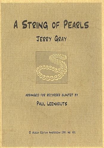 A String of pearls for 5 recorders (AATTB) score and parts