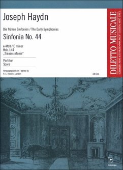 Cover Sinfonie e-Moll Nr.44 Hob.I:44 für Orchester Partitur