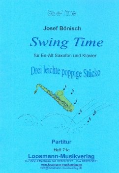 Cover Swing Time für Altsaxophon und Klavier