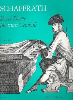Cover 2 Duette für 2 Cembali 2 Partituren