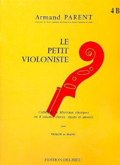 Cover Le petit violiniste vol.4B morceaux classiques pour violon et piano