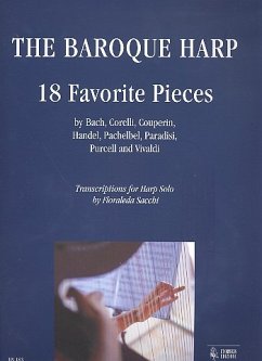 Cover The baroque harp 18 favorite pieces