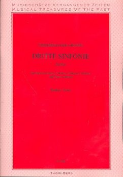 Cover Sinfonie D-Dur Nr.3 für Orchester Partitur (= Cembalo/Klavier)