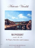 Konzert a-Moll RV500 für Fagott, und Streichorchester für Fagott und Klavier Konzert a-Moll RV500 für Fagott, und Streichorchester für Fagott und Klavier