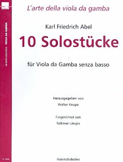 Cover 10 Solostücke für Viola da Gamba senza basso