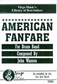American Fanfare for brass band score and parts