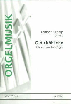 Cover Fantasie über O du fröhliche für Orgel