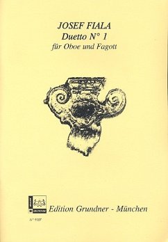 Cover Duett Nr.1 für Oboe und Fagott Spielpartitur