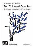 10 coloured Candies für Klavier und B-Instrument (Instrumente/Gesang ad lib) Spielpartitur