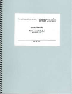 Cover Florescence Soledad für Gitarre
