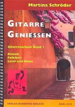 Cover Gitarre genießen Band 1 Schule