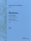 Schicksalslied op.54 für gem Chor und Orchester Partitur (dt)