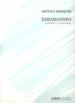 Cover Zarabandeo for clarinet and piano