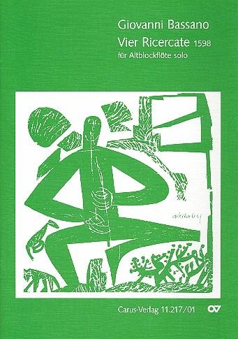 4 Ricercate für Altblockflöte