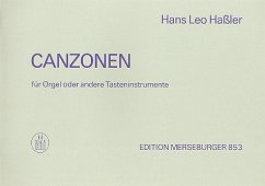 Cover 9 Canzonen für Orgel
