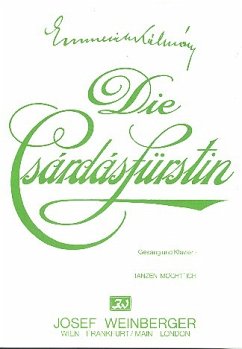 Cover Tanzen möcht ich aus Die Csárdásfürstin für Gesang und Klavier