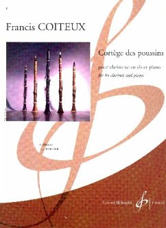 Cover Cortčge des poussins pour clarinette et piano