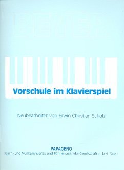 Cover Vorschule im Klavierspiel