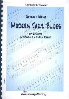 Modern Jazz Blues (+Midifiles): für Klavier (Keyboard)