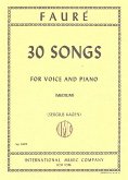 30 Songs for medium voice and piano (fr/en) 30 Songs for medium voice and piano (fr/en)