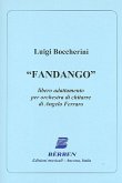 Fandango per orchestra di chitarre partitura e parti