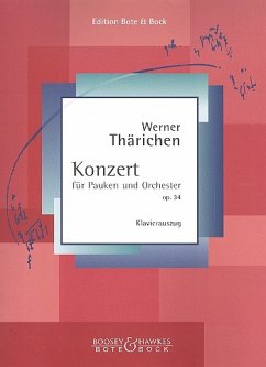 Cover Konzert op.34 für Pauken und Orchester für Pauken und Klavier Stimmen