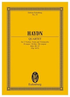 Cover Streichquartett d-dur op.64,5 ( HOB.III:63 ) Studienpartitur