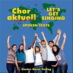 Cover Chor aktuell international CD gesprochene Texte - Aussprachehilfe