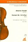Konzert G-Dur Nr.16 RV413 für Violoncello solo, 2 Violinen, Viola und Bc Partitur Konzert G-Dur Nr.16 RV413 für Violoncello solo, 2 Violinen, Viola und Bc Partitur