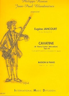 Cover Cavatine de Donna Caritea op.60 pour basson et piano