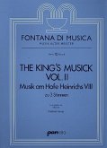 The Kings Musick Musik am Hofe Heinrichs VIII zu 3 Stimmen Band 2 Partitur