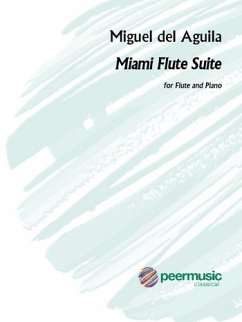 Cover Miami Flute Suite op.111 for flute and piano