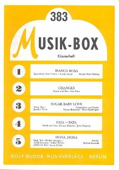 Musik-Box 383 Album für Gesang und Klavier/Gitarre