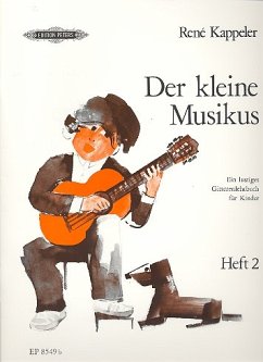Cover Der kleine Musikus Band 2 Gitarrenlehrbuch für Kinder