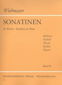 Cover Sonatinen Band 2 für Klavier