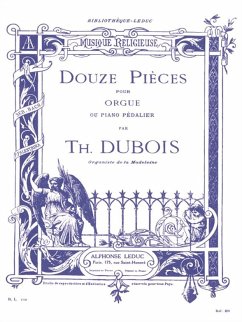 Cover 12 pičces . pour orgue