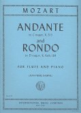 Andante C major KV315 and Rondo D major KV.Anh.184 for flute and piano Andante C major KV315 and Rondo D major KV.Anh.184 for flute and piano