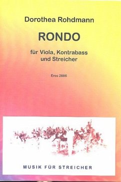 Cover Rondo für Viola, Kontrabass und Streichorchester, Bläser ad lib Partitur und Stimmen (1-1-1-1-1)
