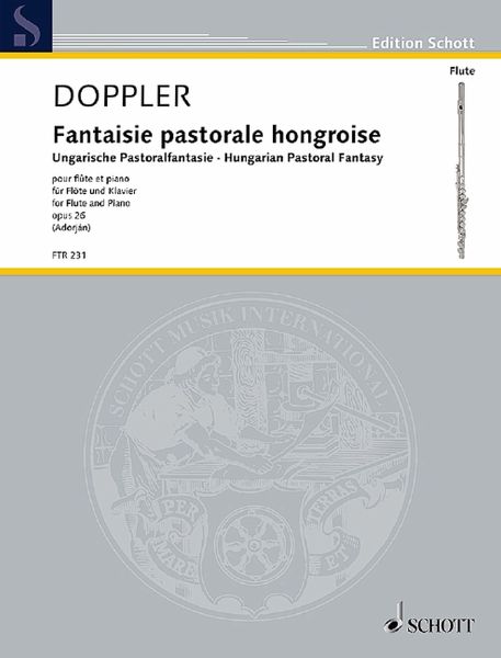 Fantaisie pastorale hongroise op.26 für Flöte und Klavier