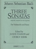 3 Sonatas for violoncello and piano 3 Sonatas for violoncello and piano