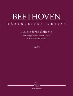 Cover An die ferne Geliebte für Singstimme und Klavier op. 98