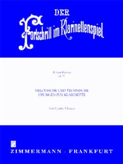 Cover Der Fortschritt im Klarinettenspiel Op.91 Band 1
