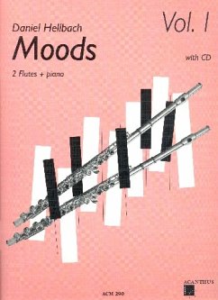 Cover Moods Band 1 (+CD) für 2 Flöten und Klavier Stimmen