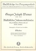 Musikalischer Instrumentalkalender - Oktober für Streicher Partitur und Stimmen Musikalischer Instrumentalkalender - Oktober für Streicher Partitur und Stimmen