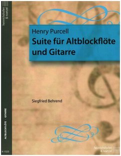 Cover Suite für Altblockflöte und Gitarre Spielpartitur