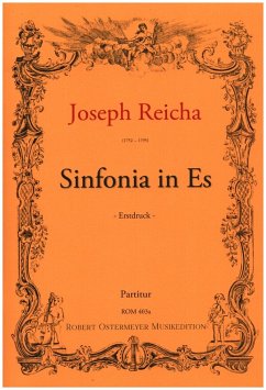 Cover Sinfonia in Es für 2 Oboen, 2 Hörner, 2 Violinen, Viola und Basso Partitur