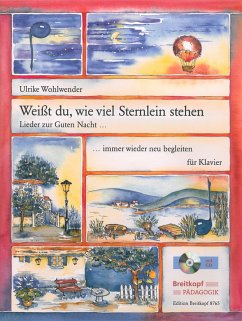 Cover Weißt du wie viel Sternlein stehen (+CD): für Klavier (mit Texten)