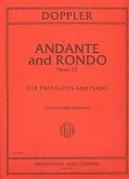 Andante and Rondo op.25 for 2 flutes and piano parts Andante and Rondo op.25 for 2 flutes and piano parts
