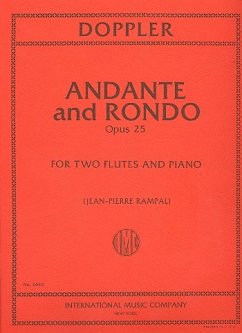 Andante and Rondo op.25 for 2 flutes and piano parts Andante and Rondo op.25 for 2 flutes and piano parts