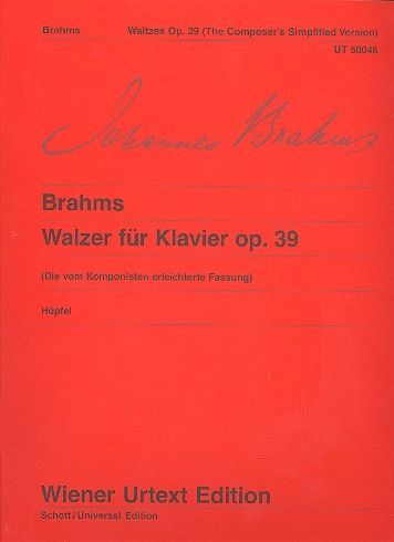 Brahms, J: Walzer Brahms, J: Walzer